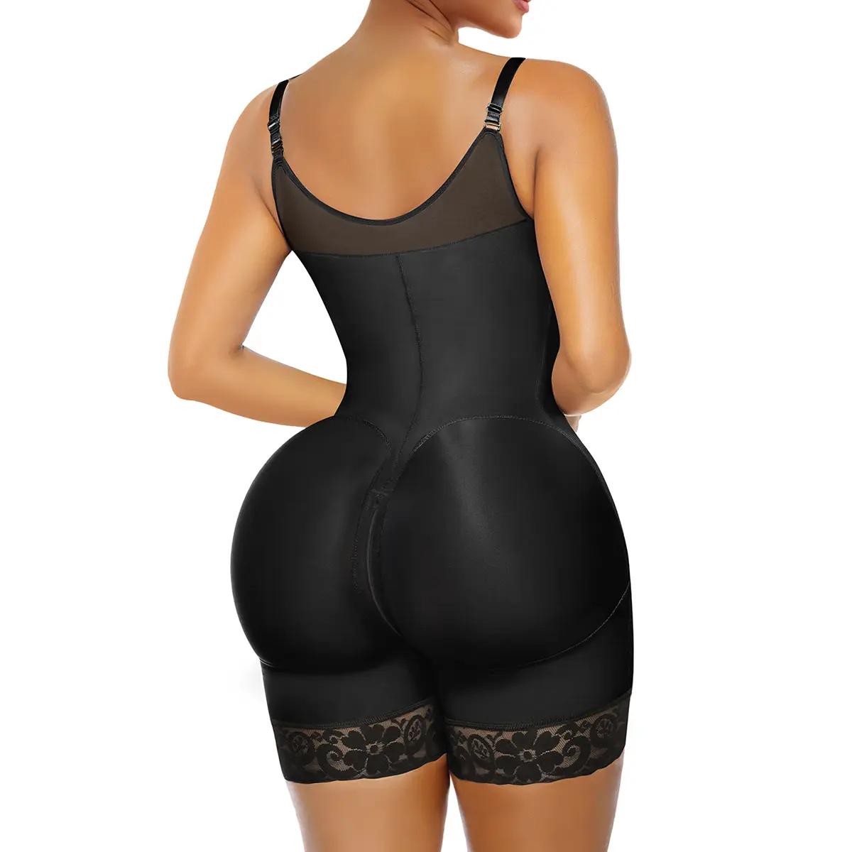 Zip-Front Tummy-Control Shaper